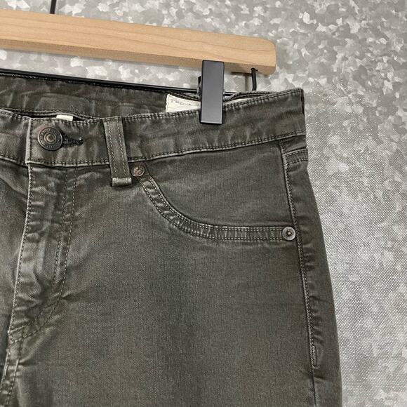 Rag & Bone Jean Women's Hunter Green/Black Legging Jeans - Size 28 - Mid Rise - Picture 2 of 8